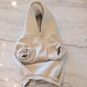 Comfort Brand Dog Beige Hoodie